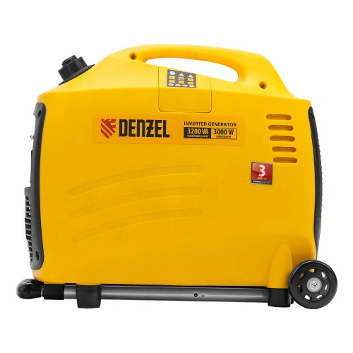 Генератор инверторный GT-3200iSE, 3.2 кВт, 230 В, бак 6 л, закрытый корпус, электростартер Denzel по ценам производителя в Краснодаре с доставкой по всей России