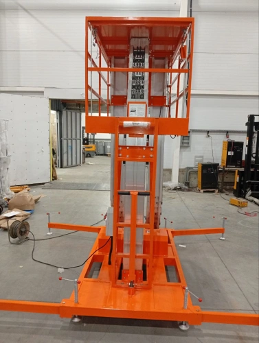 Подъемник мачтовый аккумуляторный 250 кг, 12/14 м, 24/80 В/Ач TOR GTWY12-320 DC 3-мачтовый по ценам производителя в Краснодаре с доставкой по всей России