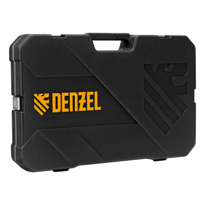 Набор инструментов, 1/2", 1/4", CrV, S2, пластиковый кейс, 194 предмета Denzel по ценам производителя в Краснодаре с доставкой по всей России