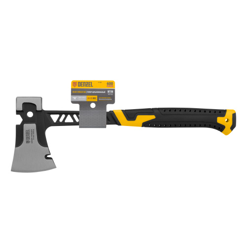 Топор цельнокованый 600 г, двухкомпонентная обрезиненная рукоятка Denzel по ценам производителя в Краснодаре с доставкой по всей России