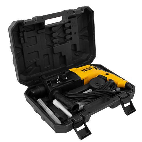 Перфоратор электрический RHH-800-26, SDS-plus, 800 Вт, 3 Дж, 3 плюс 1 реж. Denzel по ценам производителя в Краснодаре с доставкой по всей России