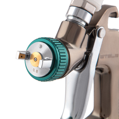 Краскораспылитель AG 970 LVLP, профессиональный, гравитационного типа, сопло 0.8 мм Stels по ценам производителя в Краснодаре с доставкой по всей России