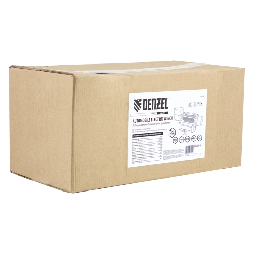 Лебедка автомобильная электрическая LB-4000, 4.5 т, 3.7 кВт, 12 В Denzel по ценам производителя в Краснодаре с доставкой по всей России