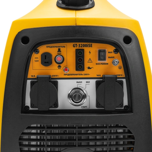 Генератор инверторный GT-3200iSE, 3.2 кВт, 230 В, бак 6 л, закрытый корпус, электростартер Denzel по ценам производителя в Краснодаре с доставкой по всей России