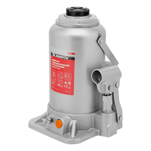 Домкрат гидравлический бутылочный, 20 т, h подъема 244-449 мм Matrix по ценам производителя в Краснодаре с доставкой по всей России