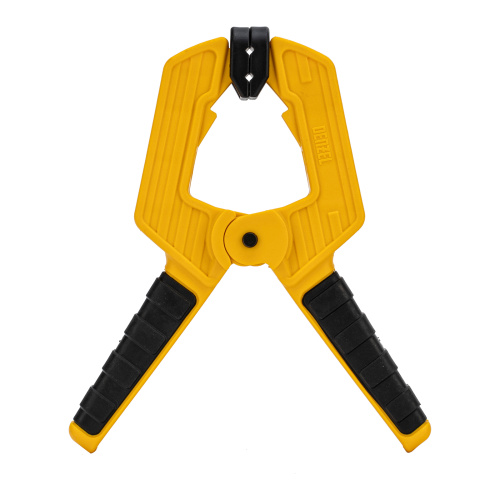 Струбцина клещеобразная, усиленная 80 х 60 мм, двухкомпонентные рукоятки Denzel по ценам производителя в Краснодаре с доставкой по всей России