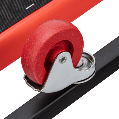 Лежак ремонтный на шести колесах, 1030 х 440 х 120 мм, поднимающийся подголовник Matrix по ценам производителя в Краснодаре с доставкой по всей России