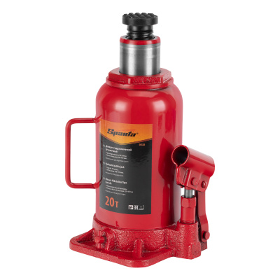 Домкрат гидравлический бутылочный, 20 т, h подъема 250-470 мм Sparta купить в Москве с доставкой по всей России | ProtosMarket.ru