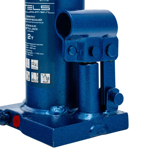 Домкрат гидравлический бутылочный телескопический, 2 т, H подъема 170-380 мм Stels по ценам производителя в Краснодаре с доставкой по всей России