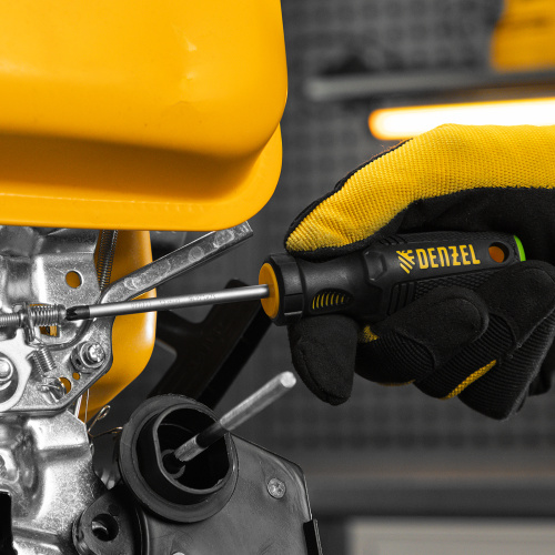 Отвертка, PZ1x75 мм, S2, 3к рукоятка Denzel по ценам производителя в Краснодаре с доставкой по всей России