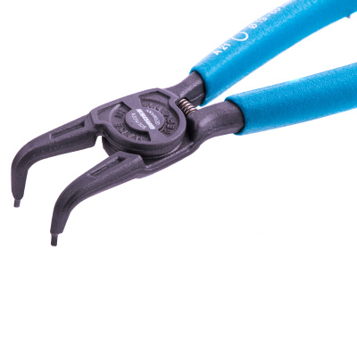 Съемник, 165 мм, для внешних стопорных колец (19-60 мм) изогнутые губки (разжим) Gross по ценам производителя в Краснодаре с доставкой по всей России