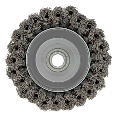 Щетка для УШМ, 100 мм, М14, "чашка", крученая проволока 0.35 мм Matrix по ценам производителя в Краснодаре с доставкой по всей России