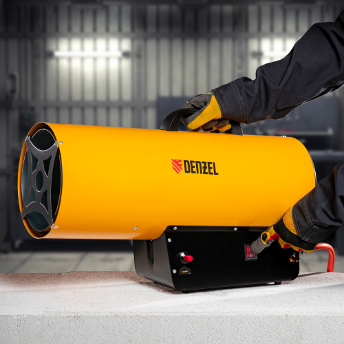 Газовая тепловая пушка GHG-50, 50 кВт, 1400 м3/ч, пропан-бутан Denzel по ценам производителя в Краснодаре с доставкой по всей России