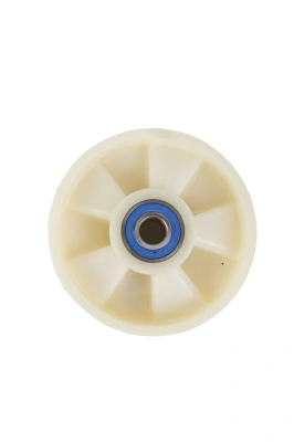 Колесо нейлоновое 160х50 мм с подшипником для тележек гидравлических JC/DF-III/DB/BFC по ценам производителя в Краснодаре с доставкой по всей России