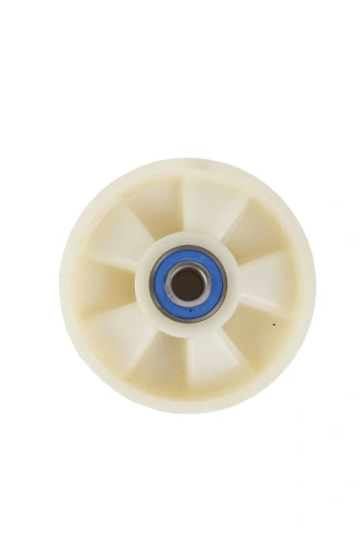 Колесо нейлоновое 160х50 мм с подшипником для тележек гидравлических JC/DF-III/DB/BFC по ценам производителя в Краснодаре с доставкой по всей России