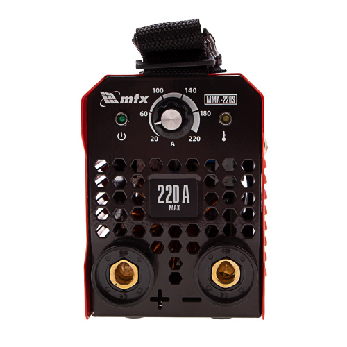 Инверторный аппарат дуговой сварки MMA-220S, 220 А, ПВ60%, диаметр электрода 1,6-5 мм MTX по ценам производителя в Краснодаре с доставкой по всей России