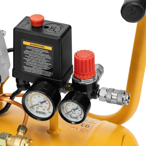 Компрессор воздушный, прямой привод DC1500/50, 1.5 кВт, 50 литров, 220 л/мин Denzel по ценам производителя в Краснодаре с доставкой по всей России