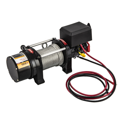 Лебедка автомобильная электрическая LB-2000, 2.2 т, 3.2 кВт, 12 В Denzel купить в Москве с доставкой по всей России | ProtosMarket.ru