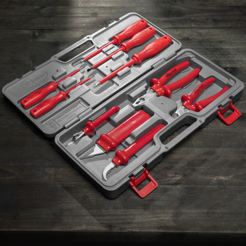 Набор "Электомонтажник-3", пластиковый бокс (НИЗ) по ценам производителя в Краснодаре с доставкой по всей России