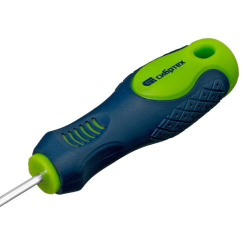 Отвертка, PH0 х 80 мм, CrV, двухкомпонентная рукоятка Сибртех по ценам производителя в Краснодаре с доставкой по всей России