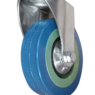 Аппаратная колесная опора с протектором на шинке SCtgb 93 PVC по ценам производителя в Краснодаре с доставкой по всей России