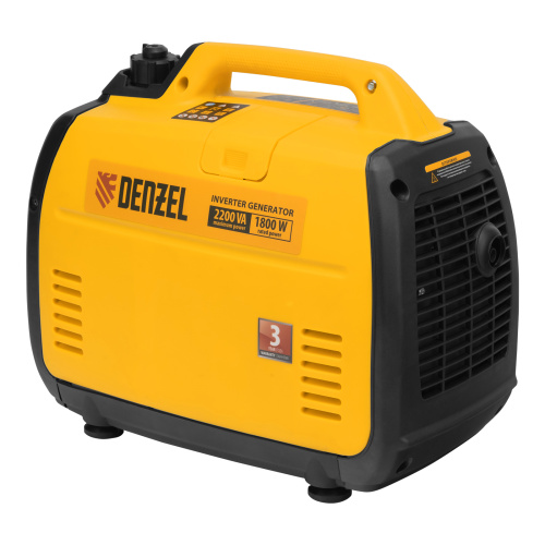 Генератор инверторный GT-2200iS, 2.2 кВт, 230 В, бак 4 л, закрытый корпус, ручной старт Denzel по ценам производителя в Краснодаре с доставкой по всей России