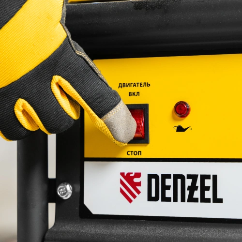 Генератор бензиновый GE 6900, 5.5 кВт, 220 В/50 Гц, 25 л, ручной старт Denzel по ценам производителя в Краснодаре с доставкой по всей России