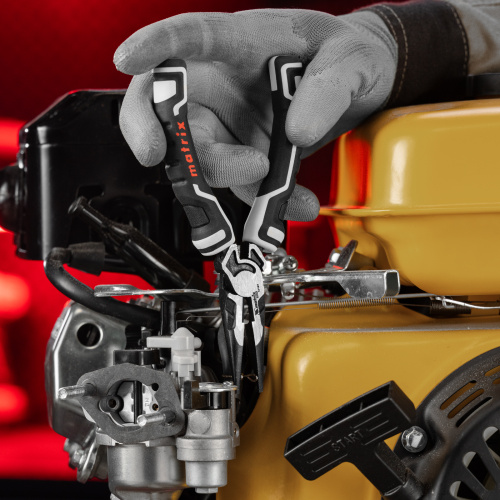 Длинногубцы прямые 165 мм, усиленная система, Pro Matrix по ценам производителя в Краснодаре с доставкой по всей России