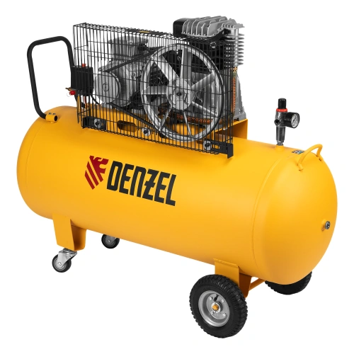 Компрессор воздушный BCI3000-T/200, ременный привод , 3.0 кВт, 200 литров, 530 л/мин Denzel по ценам производителя в Краснодаре с доставкой по всей России