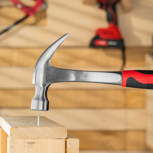 Молоток-гвоздодер, 450 г, цельнометаллический, двухкомпонентная рукоятка Matrix по ценам производителя в Краснодаре с доставкой по всей России