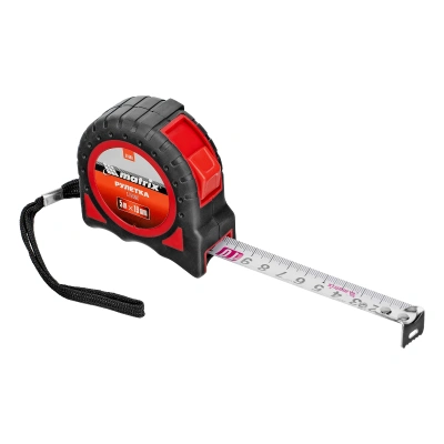 Рулетка Strong,5 м х 19 мм,обрезиненный корпус Matrix по ценам производителя в Краснодаре с доставкой по всей России