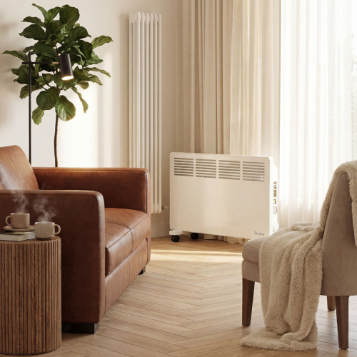 Конвектор электрический КМ-1500.2, 230 В, 1500 Вт, X-образный нагреватель, колеса, термостат MTX по ценам производителя в Краснодаре с доставкой по всей России