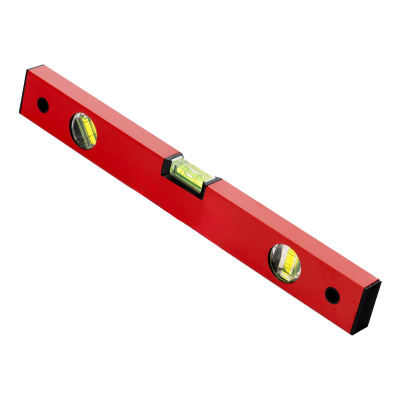 Уровень алюминиевый, 400 мм, 3 глазка, красный, линейка Matrix по ценам производителя в Краснодаре с доставкой по всей России