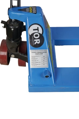 Тележка гидравлическая 2000 кг 1150 мм полиуретановые колеса TOR DF-III (серия S) по ценам производителя в Краснодаре с доставкой по всей России