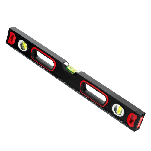 Уровень алюминиевый, усиленный, фрезерованный, 3 глазка, двухкомпонентные рукоятки, 600 мм Matrix по ценам производителя в Краснодаре с доставкой по всей России