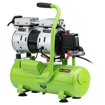 Компрессор безмаслянный малошумный МБ 750/10,750 Вт, 10 л, 150 л/мин Сибртех по ценам производителя в Краснодаре с доставкой по всей России