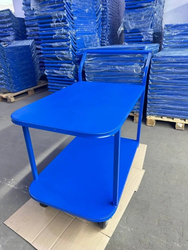 Тележка платформенная TOR ТП-2Я (600х900) 2х-ярусная (125мм) по ценам производителя в Краснодаре с доставкой по всей России