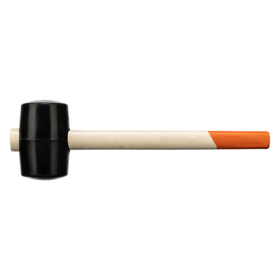 Киянка резиновая, 450 г, черная резина, деревянная рукоятка Sparta по ценам производителя в Краснодаре с доставкой по всей России