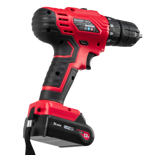 Дрель-шуруповерт аккумуляторная MCDL-12-02, Li-Ion, 12 В, 2 акк. MTX по ценам производителя в Краснодаре с доставкой по всей России