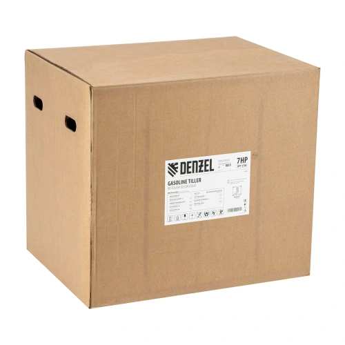 Мотоблок DPT-370X, 7 л.с, дисковое сцепление, ширина 90 см, глубина 35 см, фрез 3 х 4, ВОМ, передачи 3В/1Н Denzel по ценам производителя в Краснодаре с доставкой по всей России
