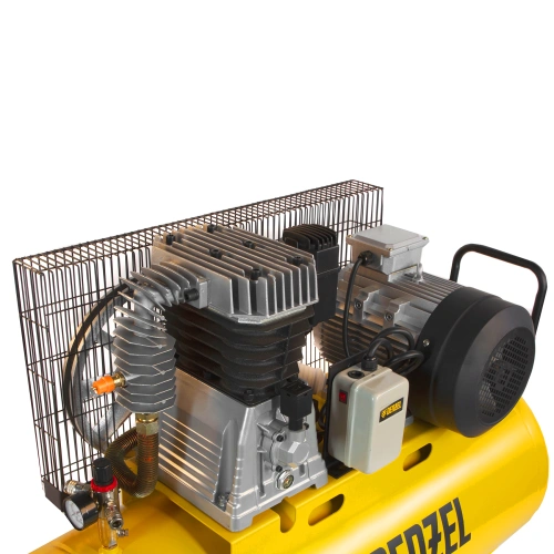 Компрессор воздушный, ременный привод BCI5500-T/270, 5.5 кВт, 270 литров, 850 л/мин Denzel по ценам производителя в Краснодаре с доставкой по всей России