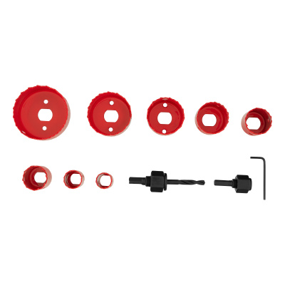 Набор кольцевых пил по дереву, 19-64 мм, 11 предметов Matrix по ценам производителя в Краснодаре с доставкой по всей России