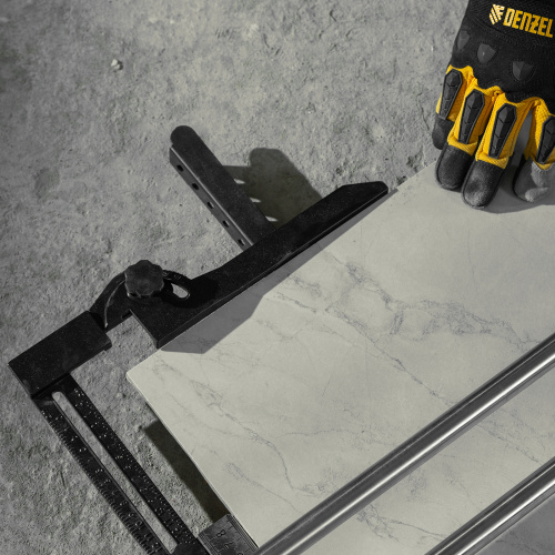 Плиткорез 800х14мм, цельнометал. напр., каретка на подш., стальная станина, рукоятка-пенал Denzel по ценам производителя в Краснодаре с доставкой по всей России