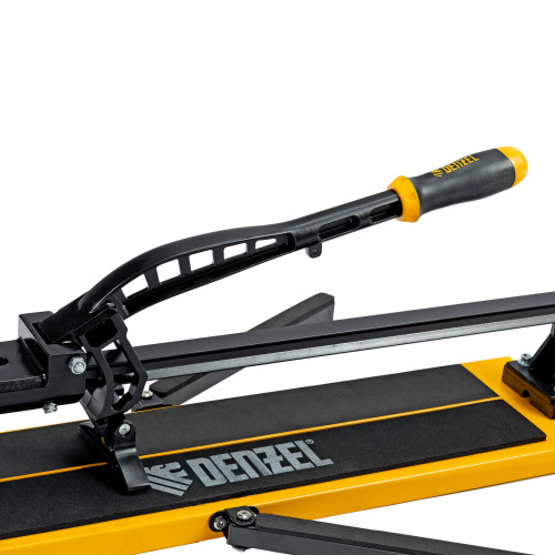 Плиткорез рельсовый 600х16мм, каретка на подш., стальная станина, усил. рукоятка-пенал Denzel по ценам производителя в Краснодаре с доставкой по всей России