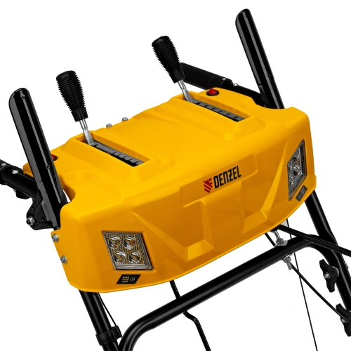 Бензиновая снегоуборочная машина SBM 610S PRO, 212 cc, электростартер, фара, обогрев Denzel по ценам производителя в Краснодаре с доставкой по всей России