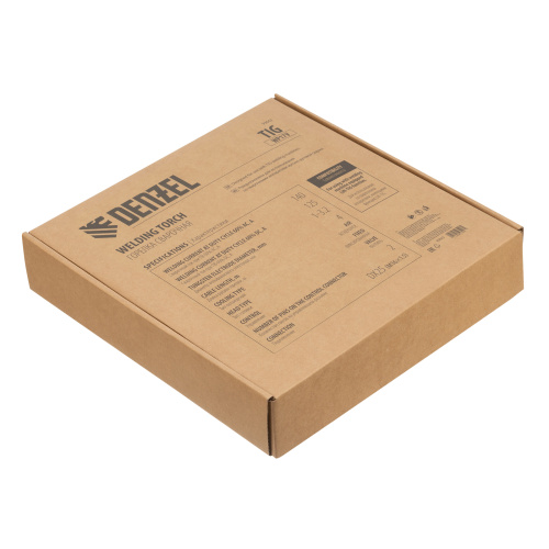 Горелка сварочная TIG WP17V, прямое подключение к баллону, 4 метра Denzel по ценам производителя в Краснодаре с доставкой по всей России