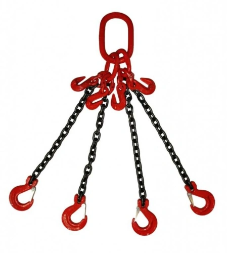 Строп цепной TOR 4СЦ г/п 2,36 т 4,0 м с укорачивающими крюками по ценам производителя в Краснодаре с доставкой по всей России
