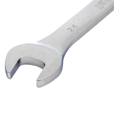 Ключ комбинированный трещоточный, 24 мм, CrV, зеркальный хром Matrix по ценам производителя в Краснодаре с доставкой по всей России