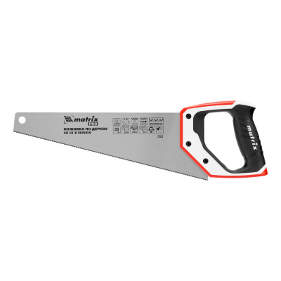 Ножовка по дереву для точных пильных работ, 350 мм, каленый зуб 3D, 14 TPI, трехкомпонентная рукоятка, Pro Matrix по ценам производителя в Краснодаре с доставкой по всей России