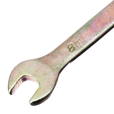 Ключ комбинированный, 8 мм, желтый цинк Сибртех по ценам производителя в Краснодаре с доставкой по всей России